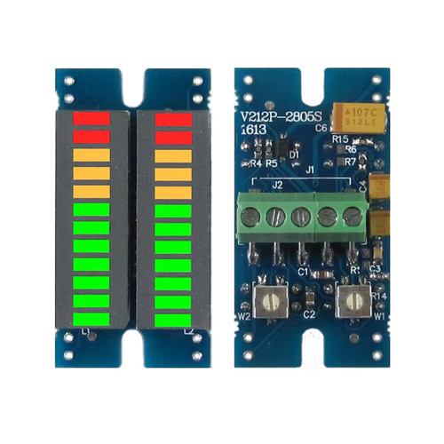 2x12segmenti led stereo - led,