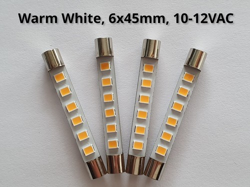 Lampada led 45x6mm 12vac - 4x,