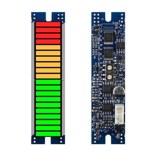 Modulo meter led 20seg 57mm - modulo,