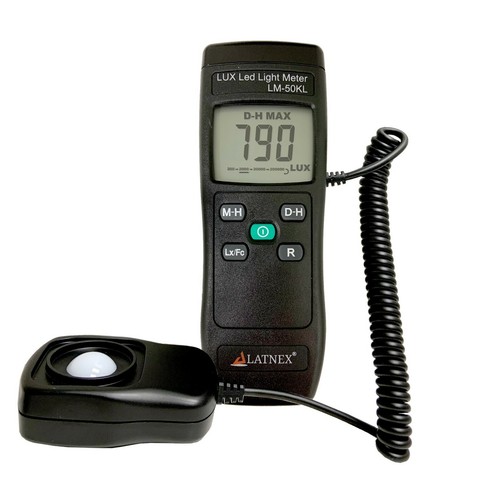 Misuratore luce led latnex - misuratore,